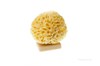 masáž morská huba prírodná hodvábna stredná bielená hubka špongia umývanie sprcha sprchy detská pokožka citlivá deti jemná mäkká honeycomb 
