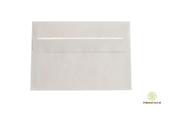 obalka z recyklovaneho papiera obálky obálok sivý papier samolepiace