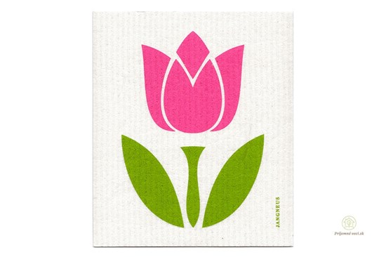 Hubka - tulipán ružový 