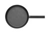 Plytká liatinová panvica na vyprážanie s hliníkovou rúčkou Noir Skeppshult - 28 cm