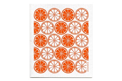 Hubka - citrus oranžový 