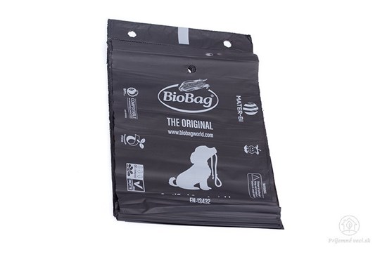 Kompostovateľné vrecká pre psíkov Biobag - 50 ks