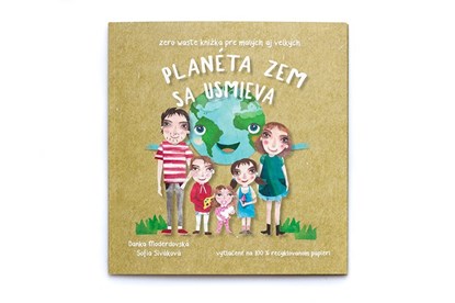 kniha pre deti bez odpadu planeta zem sa usmieva pribehy zero waste pre deti ochrana planety zivotne prostredie