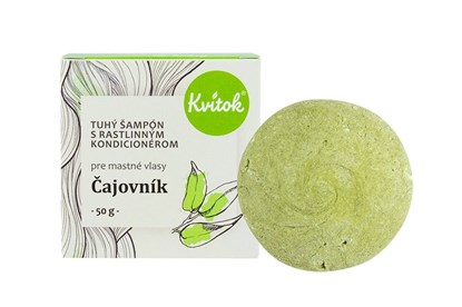Obrázok pre výrobcu Tuhý šampón Kvitok - čajovník 50g