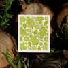 Hubka - dubový list - zelený