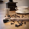 espresso kefka drevená mlynček kávovar stroj kávu káva rovná čistenie zalomená štetka