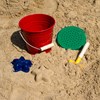 detske hračka kovové vedierko do piesku do vody pre deti hranie kýblik