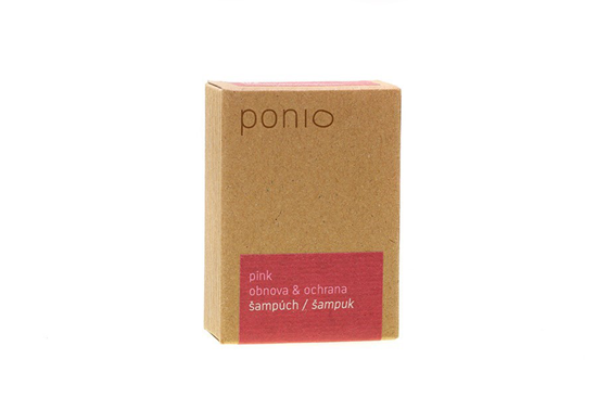 Šampúch s kondicionérom Ponio - pink - 30g