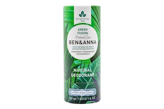 Prírodný dezodorant BEN&ANNA - green fusion - 40g